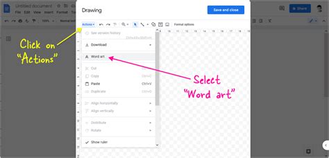 how to insert word art in google docs and explore the possibilities of customizing text styles