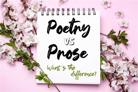 what makes poetry different than prose: the rhythm of language